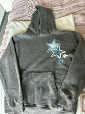 Denim Star Sweatshirt Gray Size L thumbnail 1