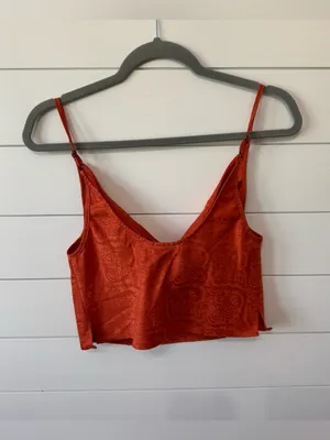 Urban outfitters cowl neck crop top thumbnail 2