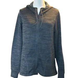 Women's L.L.Bean Cozy Sweatshirt, Full-Zip Marled Small Running Workout Gym thumbnail 2
