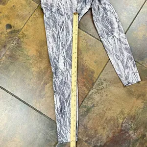 P'tula Chandre Birch Marble Forest Camo Print Leggings Small thumbnail 4