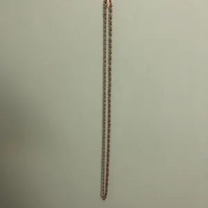 Long strand pearl necklace Pink thumbnail 4