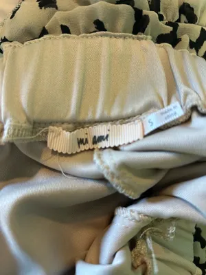 Leopard Print Ruffled Shorts Tan thumbnail 6