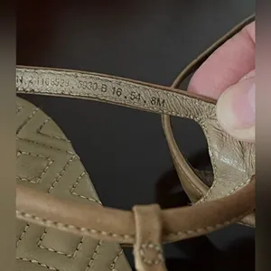 Tory Burch Tan Quilted Sandals thumbnail 3