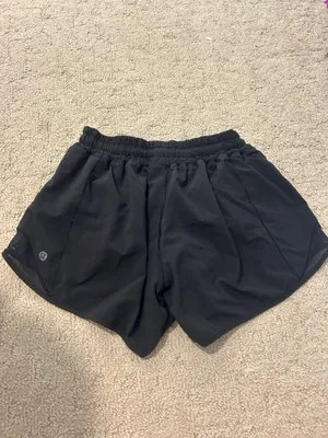 Hotty Hot Lululemon Low-Rise 4" Shorts thumbnail 2