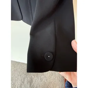 Ann Taylor Blazer Suit Jacket Women's Size 8 Black Notch Lapel Single Breasted thumbnail 3