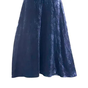 Boden Velvet Dress Dark Blue 2‎ thumbnail 9