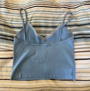 Brandy Melville blue lace tank top thumbnail 2