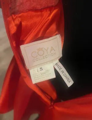 Coya Collection Formal red A line homecoming dress thumbnail 5