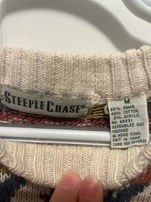 Vintage sweater Multiple Size M thumbnail 3