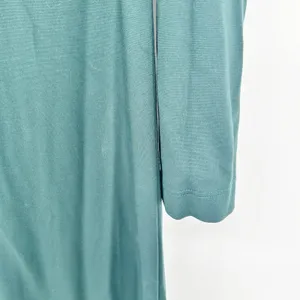 Bryn Walker Womens Dark Green Modal Blend Lagenlook‎ Mock Neck Maxi Dress Size S thumbnail 7