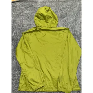 L.L.Bean Womens Green Lightweight Full Zip Windbreaker Jacket Outdoor Sz Xs thumbnail 5