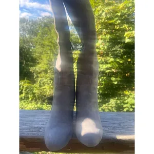 Metaphor Camille Gary Faux Suede Heeled Boots Sz 6.5 thumbnail 7