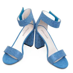 Jeffrey‎ Campbell - Blue Sparkly Lindsay Heel thumbnail 6