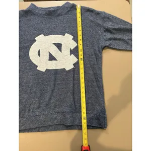 Bottom Drawers Sweatshirt Women M Blue White UNC North Carolina College Pullover thumbnail 5