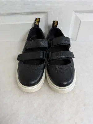 Dr. Martens Mary Jane Leather Mae Platform Sneakers Women's Large 8 thumbnail 6