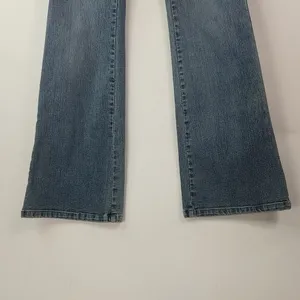 Denim Rock 5 28x30 Y2K Low Rise Medium Wash Flare Jeans thumbnail 6