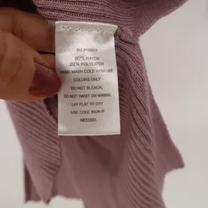 Derek Heart Dress Womens S Ribbed Knit Bodycon Mauve Strappy V-Neck Excellent thumbnail 3