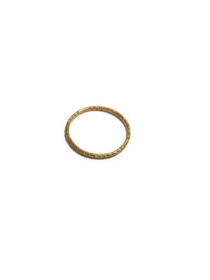 Set of 3 gold tone rings thumbnail 2