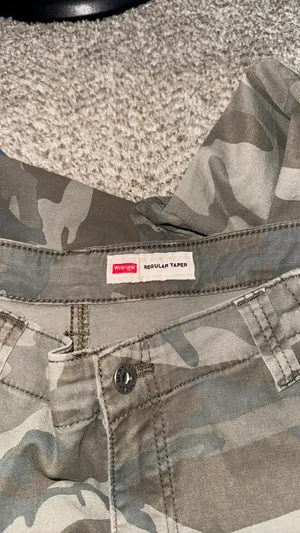 Wrangler Camo Cargo Pants thumbnail 3