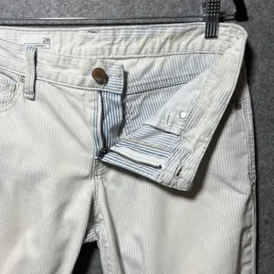 Gap 1969 Real Straight Blue White Railroad Stripe Pants‎ 28 Slim Fit thumbnail 9