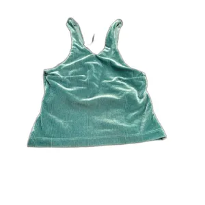 Out From Under Mint Green Velvet Ribbed Bralette Crop Top Size S Y2K thumbnail 4