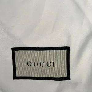 Gucci White and Black Dust Bag thumbnail 2