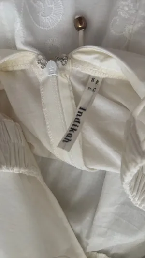 INDIKAH White Mini Dress thumbnail 6