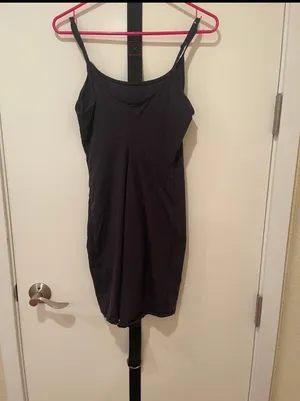 SKIMS NWT Fits Everybody Slip Dress Onyx XL thumbnail 3