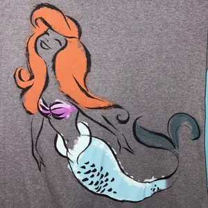 Vintage Disney Store Ariel Little Mermaid 🧜‍♀️ Tee EUC Cotton blend thumbnail 2