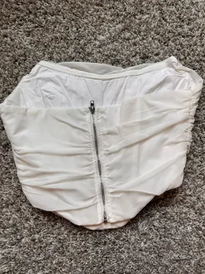 Amazon Corset Top White thumbnail 2
