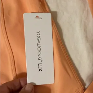 NEW WOMENS Yogalicious Peach Long Sleeve Sweatshirt S thumbnail 8