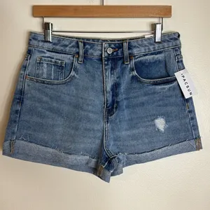 Pacsun ladies distressed short mom denim shorts size 29 thumbnail 2