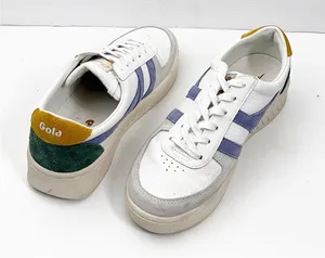 GOLA Grandstand Trident Leather Suede Lace Up Tennis Shoes Sneakers Size 7.5 thumbnail 1