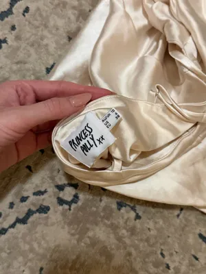 Princess Polly Satin Mini Dress thumbnail 3