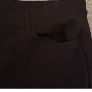 Quince Ultra-Stretch Ponte Straight Leg Pant‎ Black Medium Petite Work Office thumbnail 2