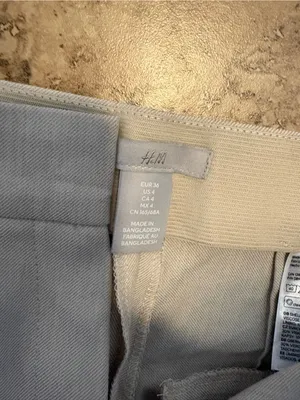 H&M Light Beige Dress Pants thumbnail 2