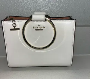 White Kate Spade Purse thumbnail 1