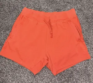 Gymshark Women's Orange Athletic Shorts Size Medium Drawstring Gym thumbnail 1