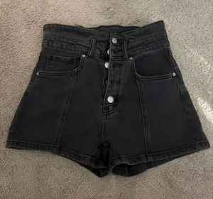 High-Waisted Wild Fable Shorts Denim thumbnail 1