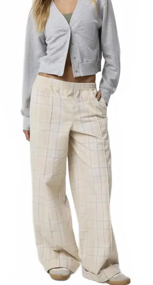 AE OFFLINE By Aerie Corduroy Trouser American Eagle NWT Cake Batter thumbnail 1
