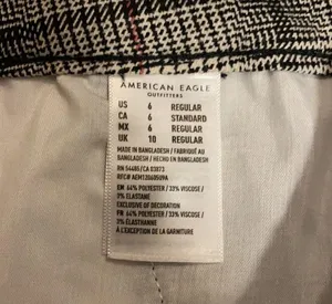 American Eagle Outfitters Plaid Pants 6 thumbnail 5