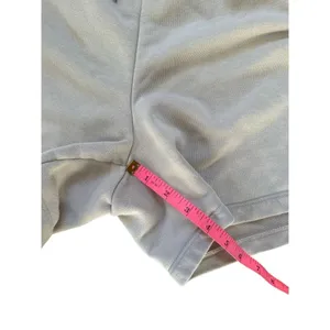 Adidas women’s fleece sweatshirts large tan 5” long inseam thumbnail 3