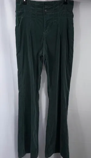We The Free Green Corduroy Pants Size 31 thumbnail 1