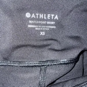 Athleta Skort Womens XS Camo Black Match Point Tennis Gym Skirt Lined Active thumbnail 2