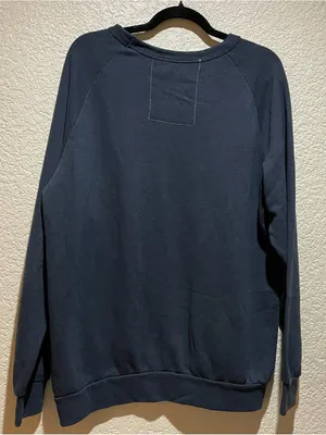 Aviator Nation Black Lightning Bolt Graphic Crewneck Sweatshirt Pullover Size XL thumbnail 5