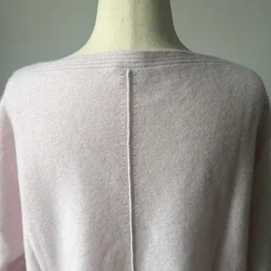 Poetry Soft Pink Boat Neck Cashmere Sweater Size Small 4/6 thumbnail 7