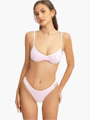Blackbough Swim BallerinaJacquard Fiona Underwire Bikini Top thumbnail 1
