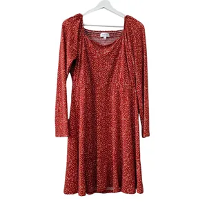 Gilli’s Angelina Rust Fit and Flare Dress L thumbnail 4