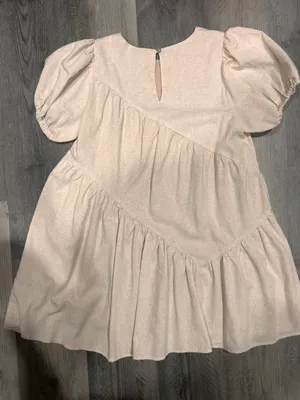 Boutique Dress Tan thumbnail 2