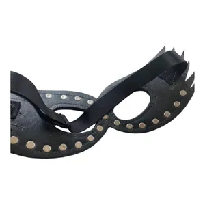 Unique Unisex Faux Leather Bird Studded Masquerade Cosplay Party Mask thumbnail 2
